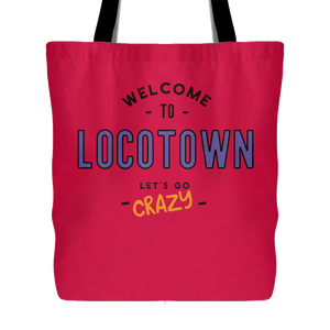 LocoTown Crazy Tote -red